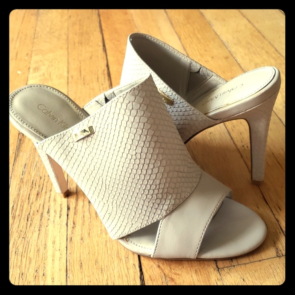 Calvin Klien Sashia Heels /Mules